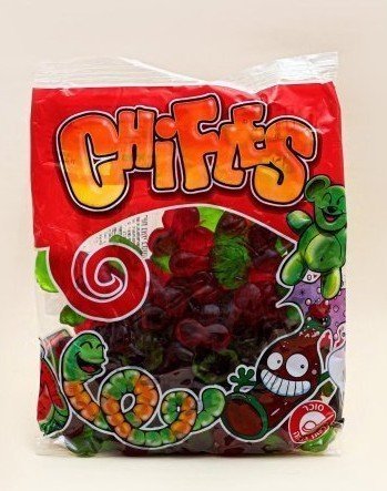 حلوى جيلي (Chiffs): تشكيلة متنوعة من سكاكر الجيلي.